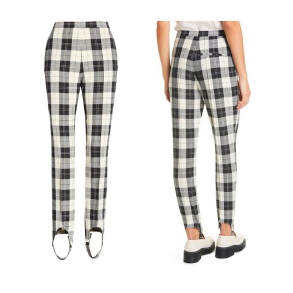 Baum und Pferdgarten Naleen Plaid Stirrup Pants EU 34 US 2 - Picture 1 of 11